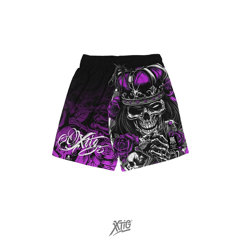 XTIG® ORIGINALS  - "DARKCROWN | MESH SHORT" - Unisex | Men | Women (ABOVE THE KNEE)