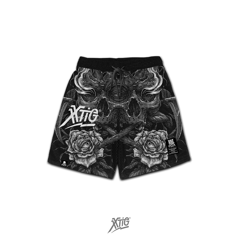 XTIG® ORIGINALS  - "DOUBLE HEAD | MESH SHORT" - Unisex | Men | Women (ABOVE THE KNEE)