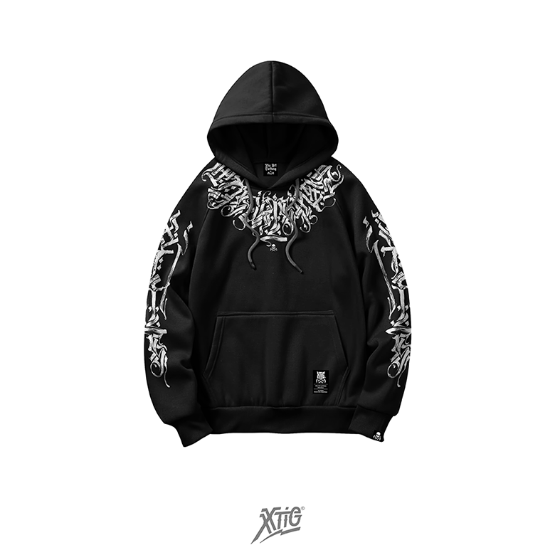 XTIG® ORIGINALS  - "CALLIGRPHY HOODIE " - Unisex | Men | Women