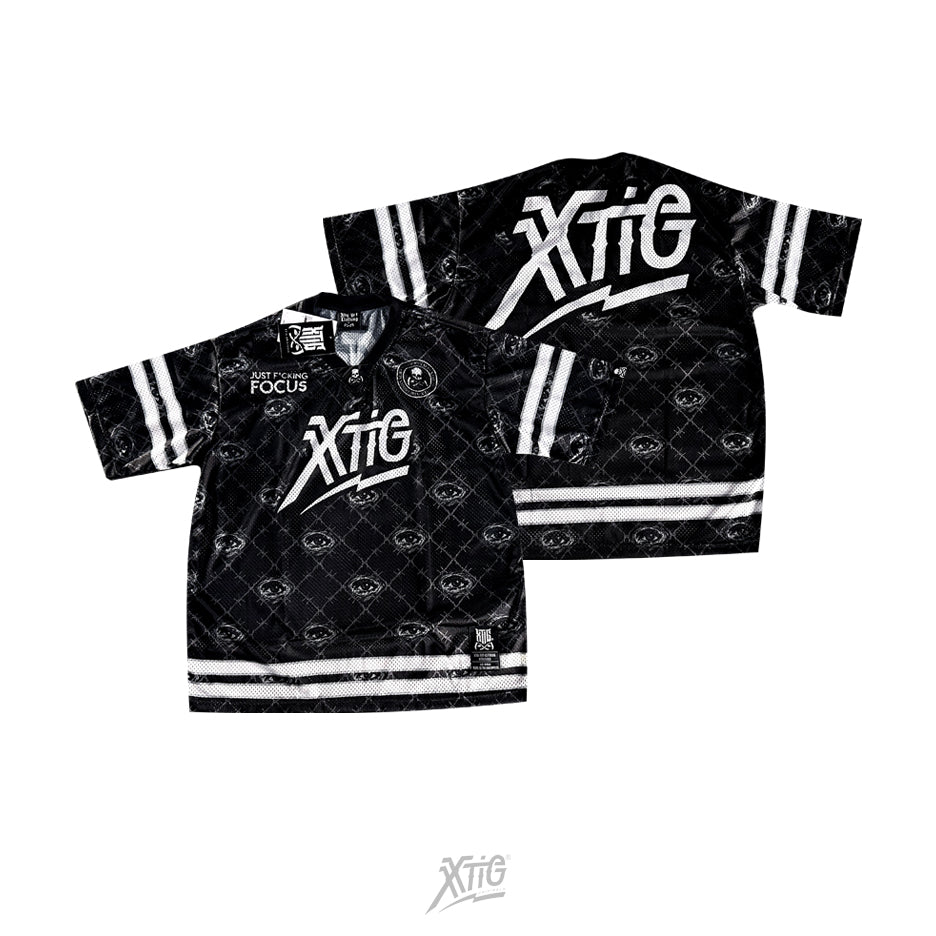 XTIG® ORIGINALS  - "FOOTBALL JERSEY - EYES" - Unisex | Men | Women (OVERSIZED)