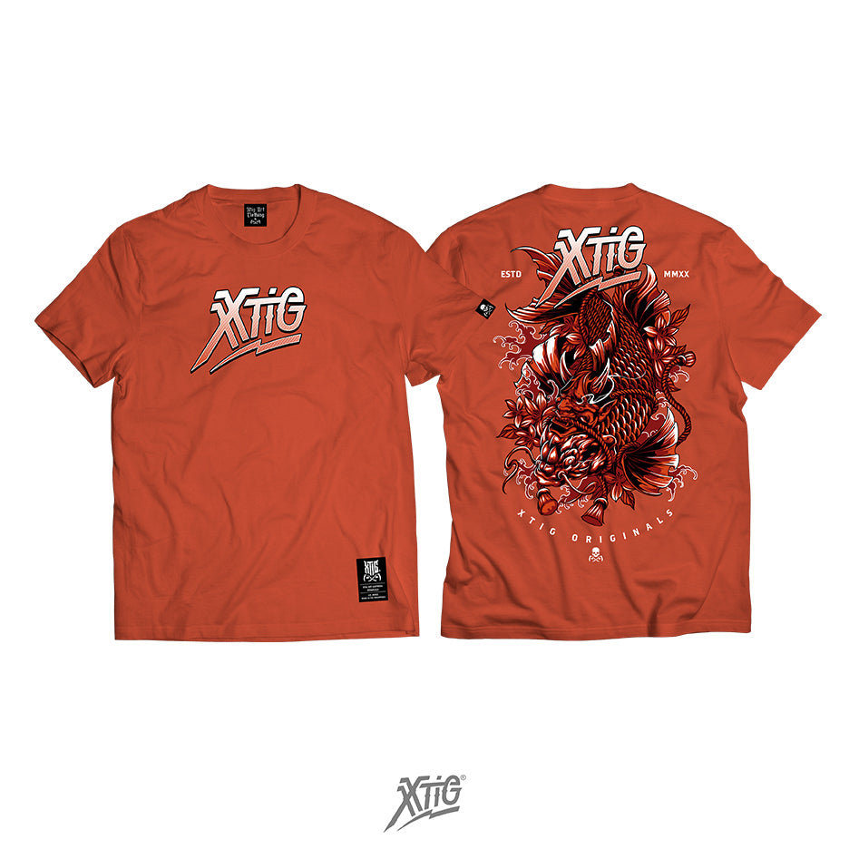 XTIG® ORIGINALS  - "KOI" (COLOR RUST) - Unisex | Men | Women (OVERSIZED)