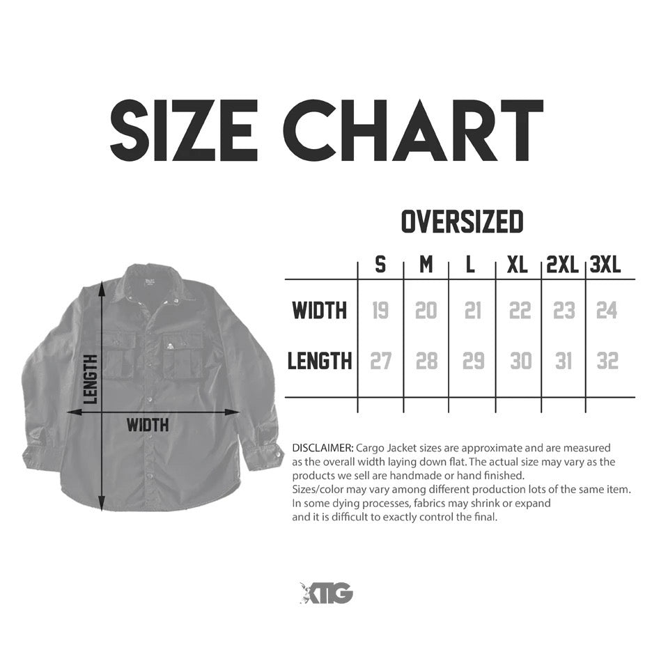 XTIG® ORIGINALS - "GOTHIC - WORKWEAR JACKET " (COLOR FATIGUE) - Unisex | Men | Women