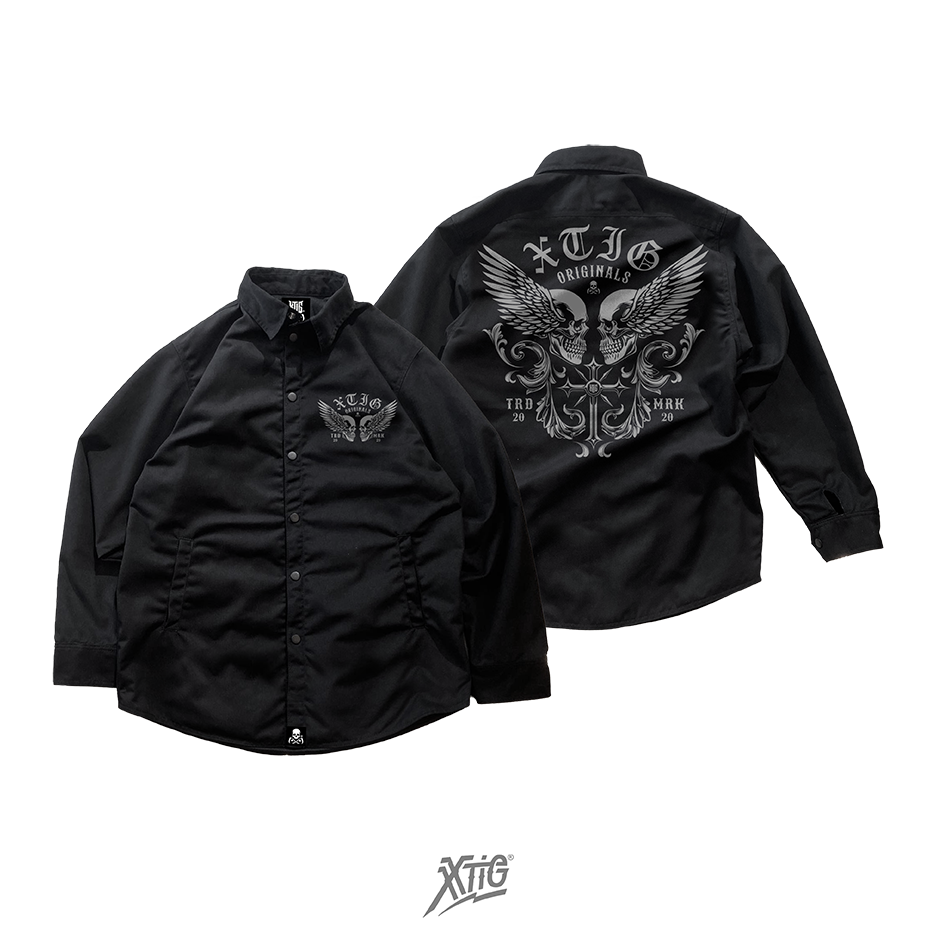 XTIG® ORIGINALS - "GOTHIC - WORKWEAR JACKET " (COLOR FATIGUE) - Unisex | Men | Women